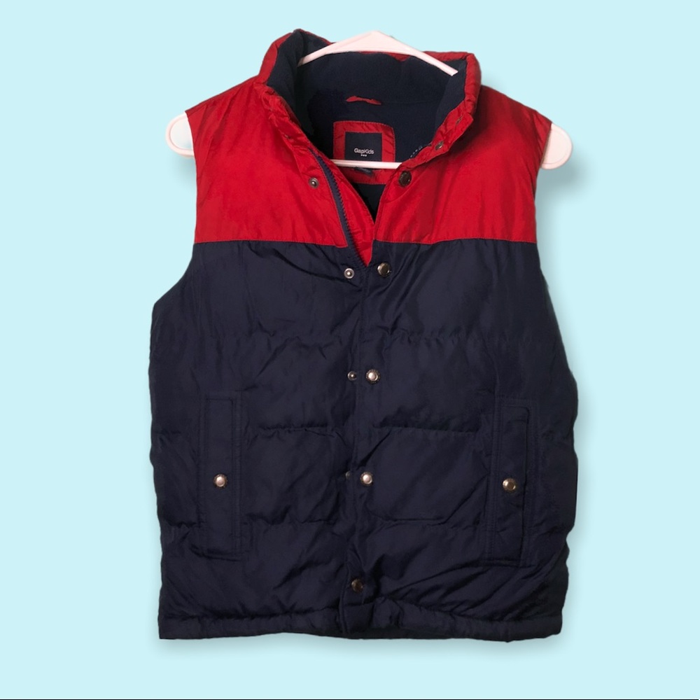 Boys Gap puffer vest